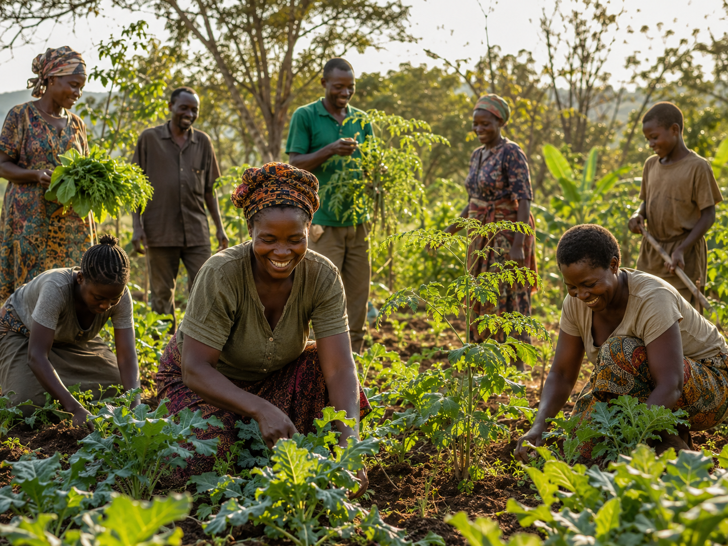 African community farming